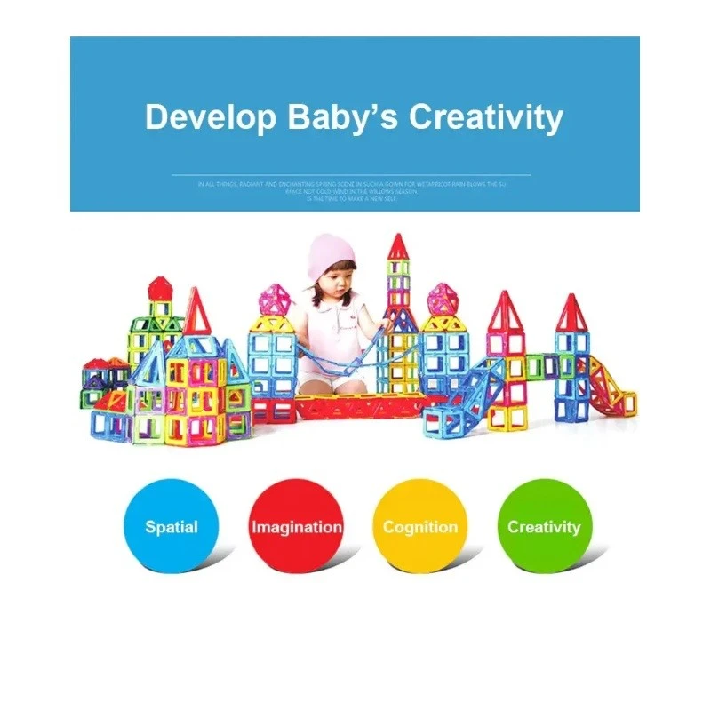 Магнитен конструктор, Превозни средства, 27 елемента